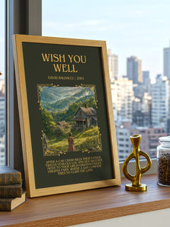 Wish You Well Minimalist Book Poster by David Baldacci – image 3