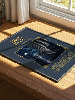 True Blue Minimalist Book Poster by David Baldacci – image 4