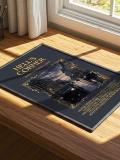 Hell's Corner Minimalist Book Poster by David Baldacci – image 4