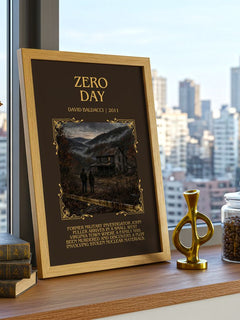 Zero Day Minimalist Book Poster by David Baldacci – image 3