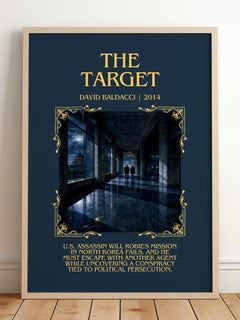 The Target Minimalist Book Poster by David Baldacci – image 2