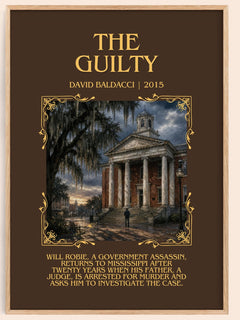 The Guilty Minimalist Book Poster by David Baldacci – image 1