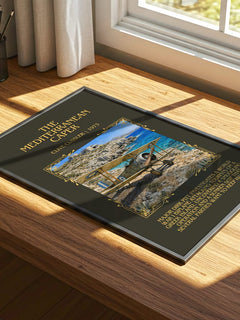 The Mediterranean Caper Minimalist Book Poster by Clive Cussler – image 4