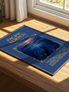 Pacific Vortex! Minimalist Book Poster by Clive Cussler – image 4