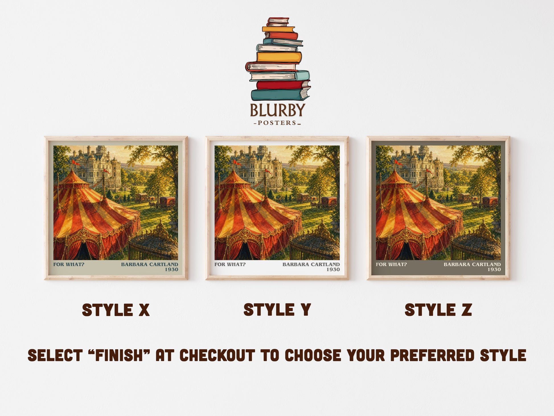 For What? literary print in frame leaning in hallway – romance wall art