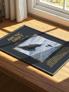 Arctic Drift Minimalist Book Poster by Clive Cussler – image 4
