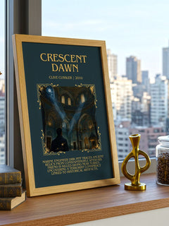 Crescent Dawn Minimalist Book Poster by Clive Cussler – image 3