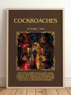 Cockroaches Minimalist Book Poster by Jo Nesbø – image 2