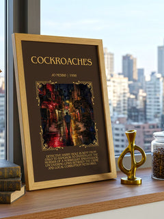 Cockroaches Minimalist Book Poster by Jo Nesbø – image 3