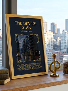 The Devil's Star Minimalist Book Poster by Jo Nesbø – image 3