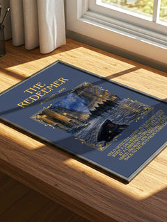 The Redeemer Minimalist Book Poster by Jo Nesbø – image 4