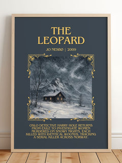 The Leopard Minimalist Book Poster by Jo Nesbø – image 2