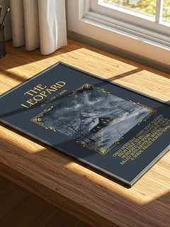 The Leopard Minimalist Book Poster by Jo Nesbø – image 4