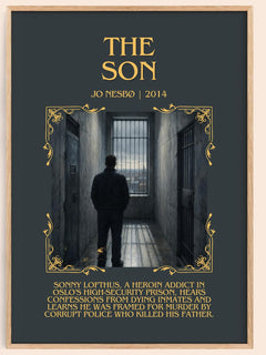 The Son Minimalist Book Poster by Jo Nesbø – image 1