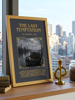 The Last Temptation Minimalist Book Poster by Val McDermid – image 3