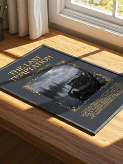 The Last Temptation Minimalist Book Poster by Val McDermid – image 4