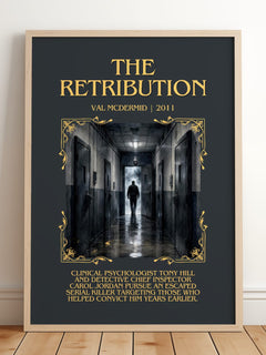 The Retribution Minimalist Book Poster by Val McDermid – image 2