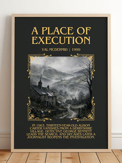 A Place of Execution Minimalist Book Poster by Val McDermid – image 2