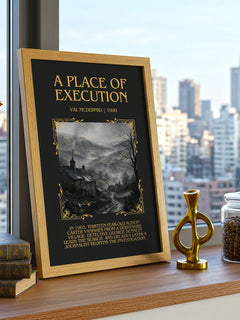A Place of Execution Minimalist Book Poster by Val McDermid – image 3
