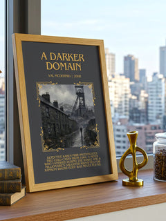 A Darker Domain Minimalist Book Poster by Val McDermid – image 3