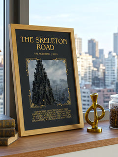 The Skeleton Road Minimalist Book Poster by Val McDermid – image 3