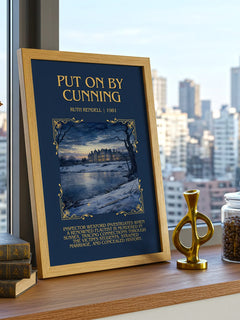 Put On by Cunning Minimalist Book Poster by Ruth Rendell – image 3