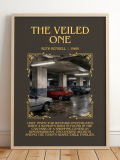 The Veiled One Minimalist Book Poster by Ruth Rendell – image 2