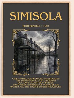 Simisola Minimalist Book Poster by Ruth Rendell – image 1