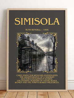 Simisola Minimalist Book Poster by Ruth Rendell – image 2