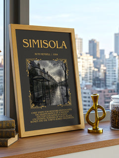 Simisola Minimalist Book Poster by Ruth Rendell – image 3
