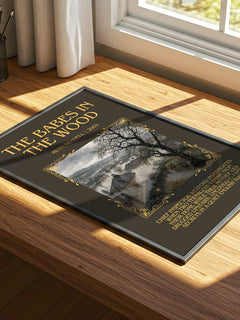 The Babes in the Wood Minimalist Book Poster by Ruth Rendell – image 4