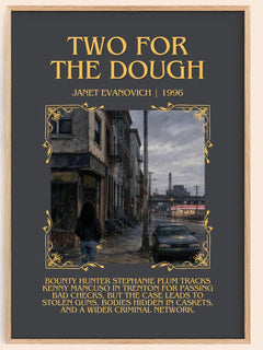 Two for the Dough Minimalist Book Poster by Janet Evanovich – image 1