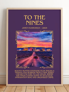 To the Nines Minimalist Book Poster by Janet Evanovich – image 2