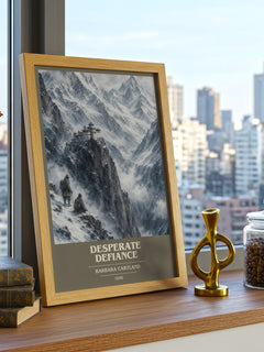 Desperate Defiance Book Cover Poster by Barbara Cartland – image 3