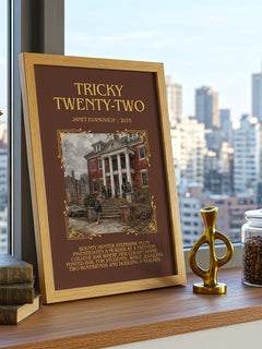 Tricky Twenty-Two Minimalist Book Poster by Janet Evanovich – image 3