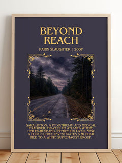 Beyond Reach Minimalist Book Poster by Karin Slaughter – image 2