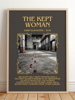 The Kept Woman Minimalist Book Poster by Karin Slaughter – image 2