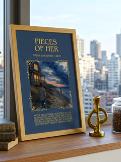 Pieces of Her Minimalist Book Poster by Karin Slaughter – image 3