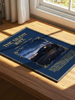 The Silent Wife Minimalist Book Poster by Karin Slaughter – image 4