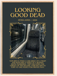 Looking Good Dead Minimalist Book Poster by Peter James – image 1
