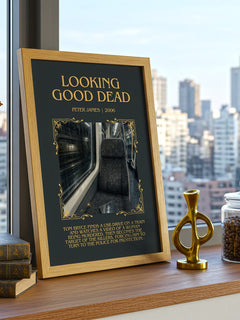 Looking Good Dead Minimalist Book Poster by Peter James – image 3