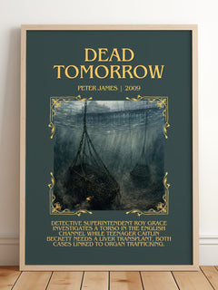 Dead Tomorrow Minimalist Book Poster by Peter James – image 2