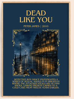 Dead Like You Minimalist Book Poster by Peter James – image 1