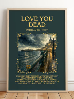 Love You Dead Minimalist Book Poster by Peter James – image 2