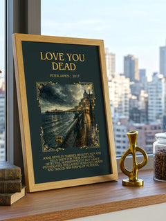 Love You Dead Minimalist Book Poster by Peter James – image 3