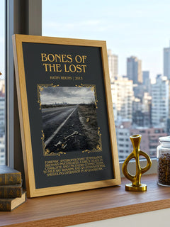 Bones of the Lost Minimalist Book Poster by Kathy Reichs – image 3