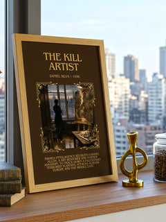 The Kill Artist Minimalist Book Poster by Daniel Silva – image 3
