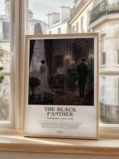 The Black Panther Bookish Wall Art by Barbara Cartland – image 2