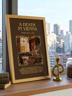 A Death in Vienna Minimalist Book Poster by Daniel Silva – image 3