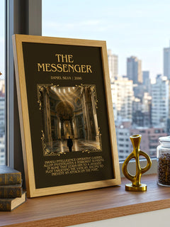The Messenger Minimalist Book Poster by Daniel Silva – image 3